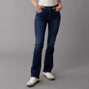 American Eagle High Rise Skinny Kick Jeans 10R (Worn Once)